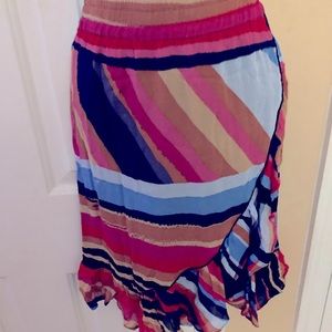 Catherine Malandrino ruffle edge skirt